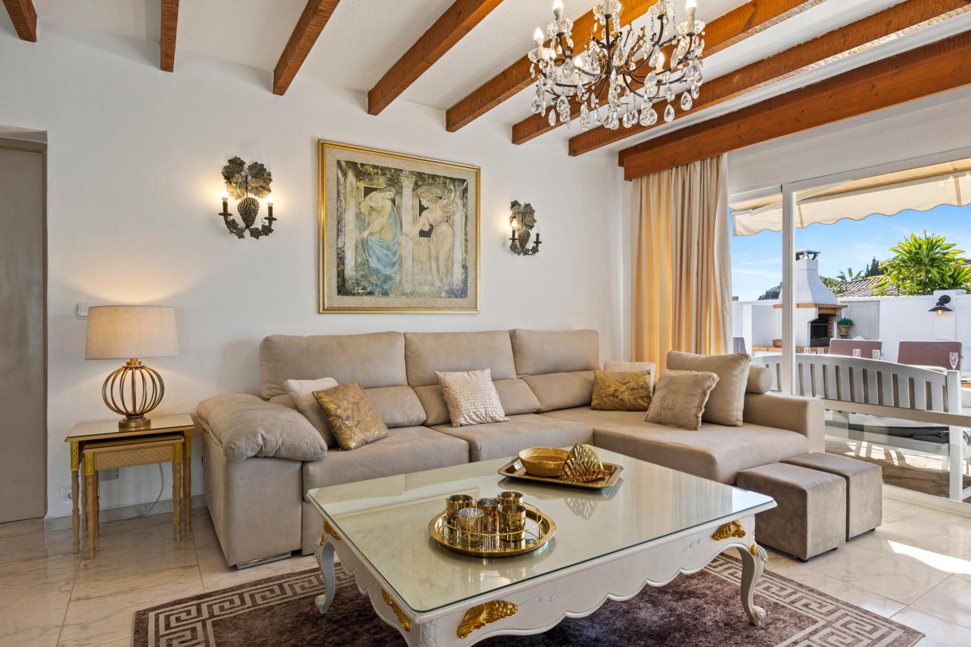 Villa Casacara Marbella Beachside Costabella -Spain Экстерьер фото