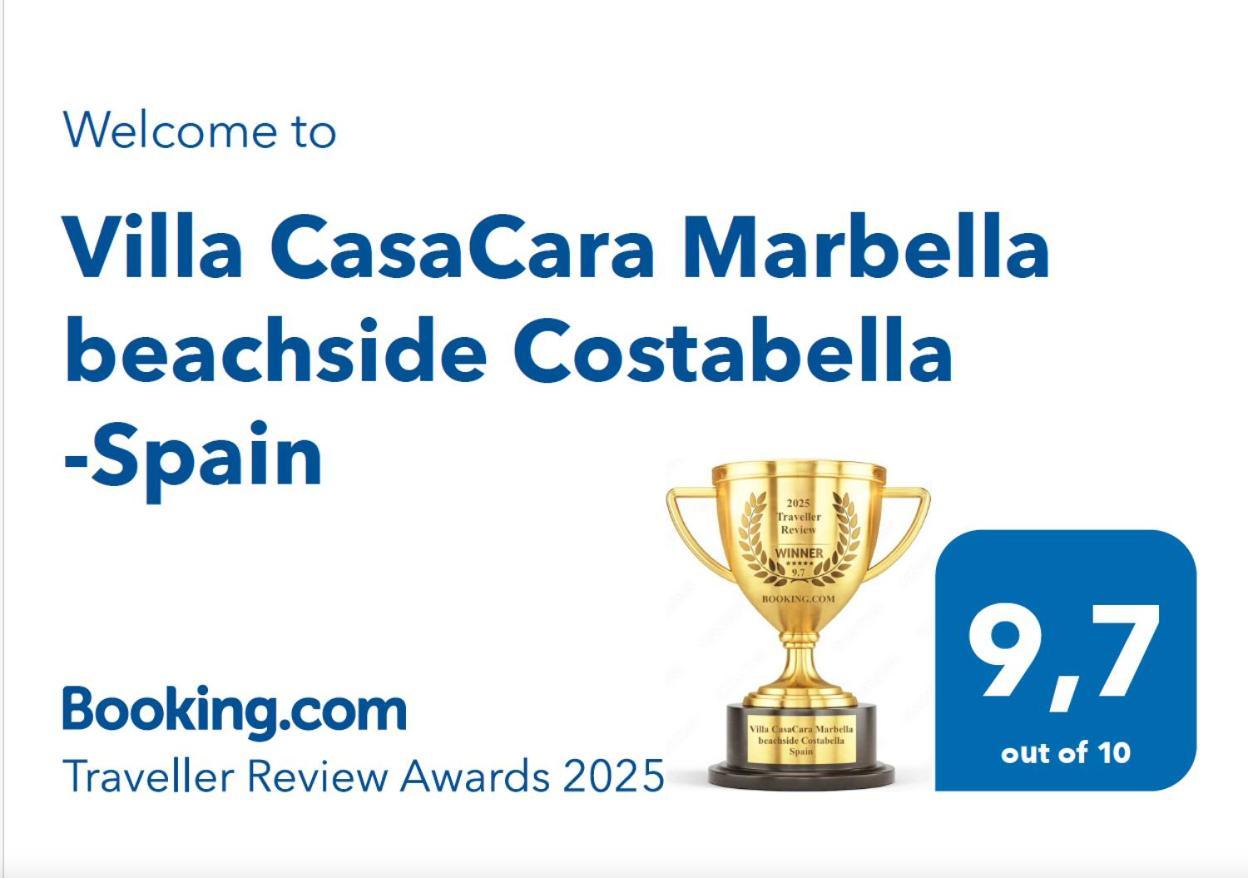 Villa Casacara Marbella Beachside Costabella -Spain Экстерьер фото